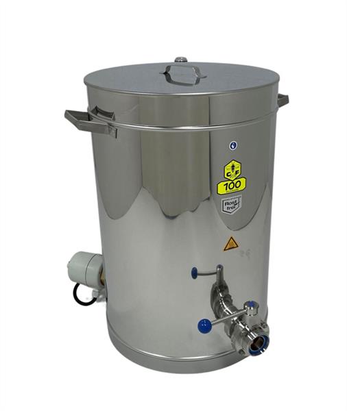 CFM-Honey tank 100 kg double walled, loose lid