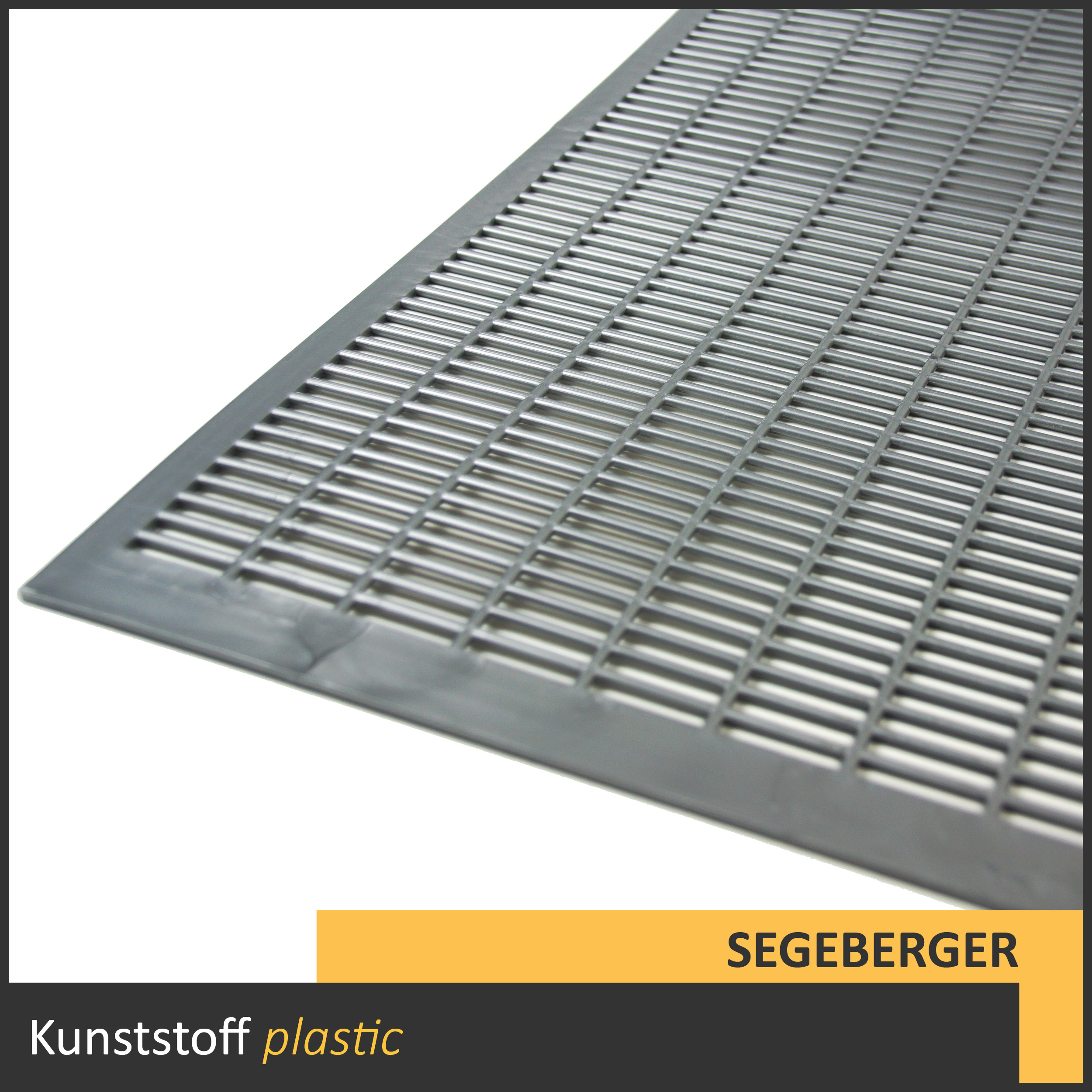 Kunststoff-Absperrgitter Segeberger 435 x 435 mm