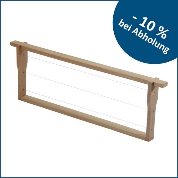 Frames Zander-Dadant with "Hoffmann" side bar, assembled, height 159 mm