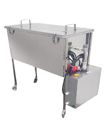 CFM-Steam-O-Quick 26 insulated for approx. 26 frames, heating element 6kW/400V
