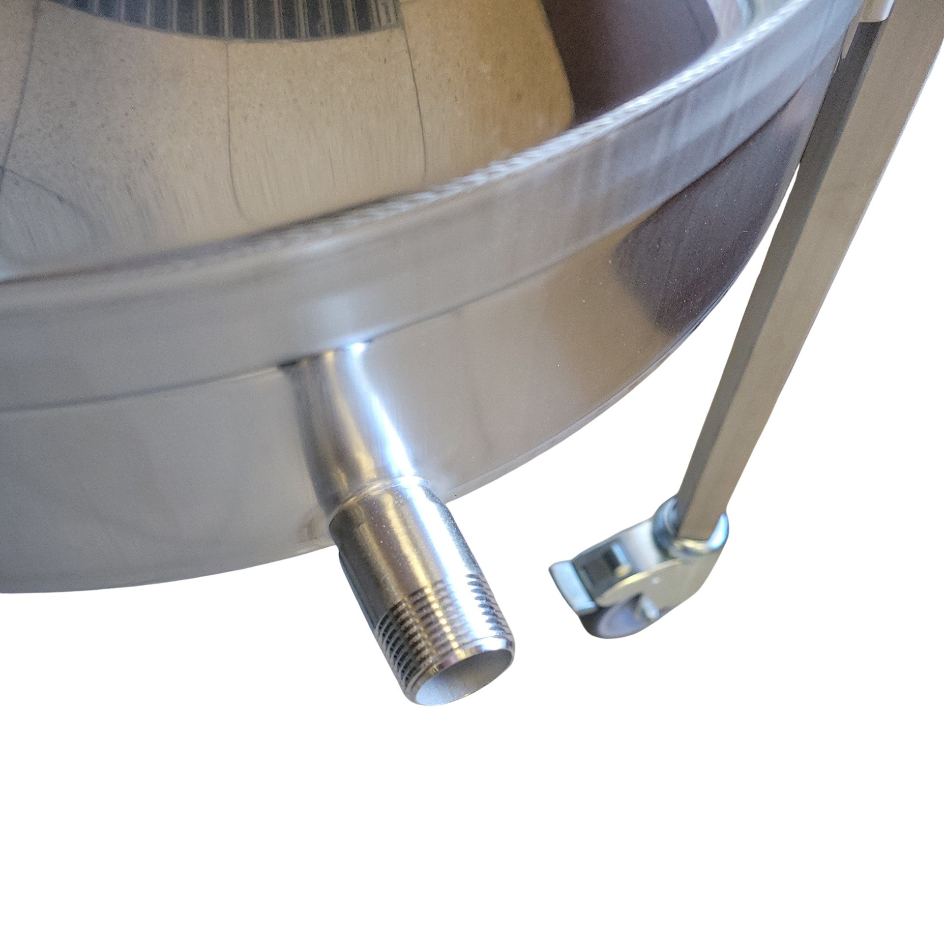 CFM-Kleinwachsschmelzer komplett auf Füßen mit Rollen