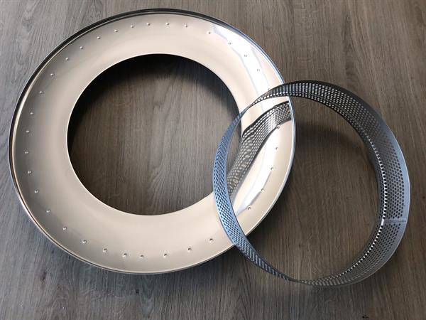 Adapterdeckel für Melitherm® AR auf Behälter innen Ø 43 cm mit Distanzring, 2-teilig