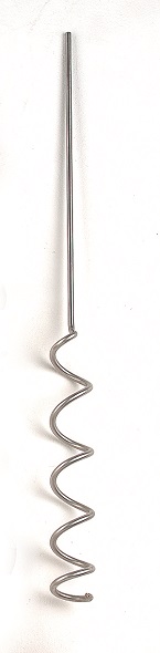 Corkscrew Mixer, stainless steel, length approx. 65 cm