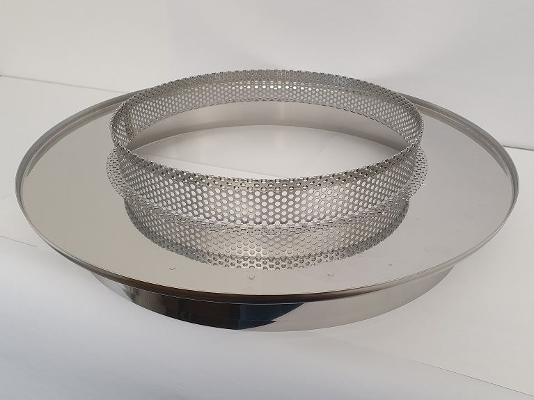 Adapterdeckel für Melitherm® AR auf Behälter innen Ø 43 cm mit Distanzring, 2-teilig