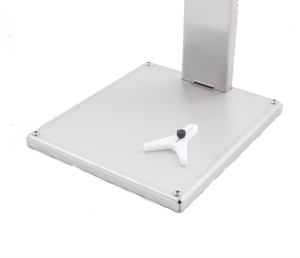 Table stand, stainless steel, for Dana api Matic 1000, height adjustable