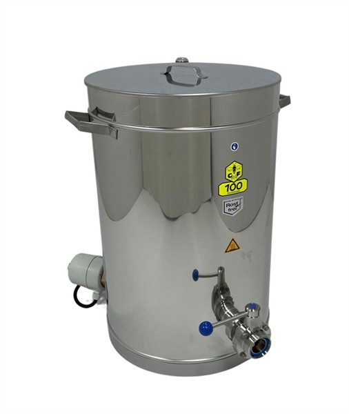 CFM-Honey tank 100 kg double walled, loose lid