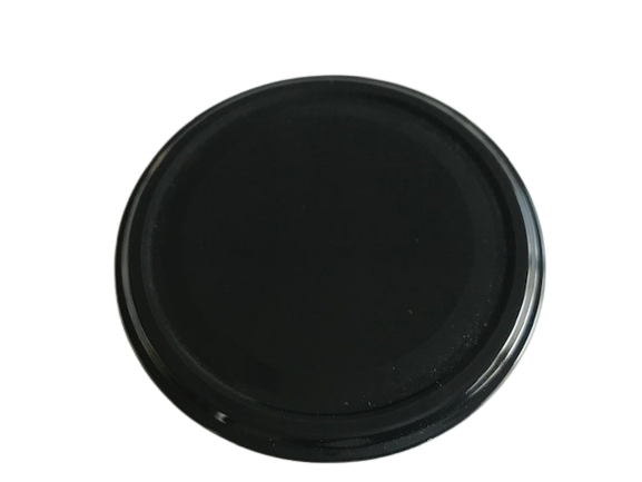 Twist-Off Deckel schwarz für Twist-Off Glas 500g Twist-Off Deckel schwarz für Twist-Off Glas 500g