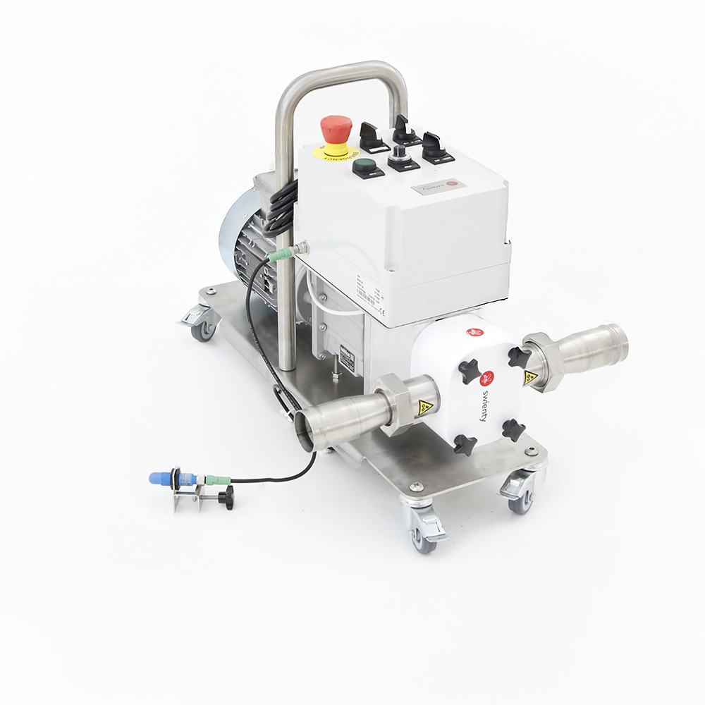 Gear pump for honey with smart sensor, variable speed and variable level control 230V