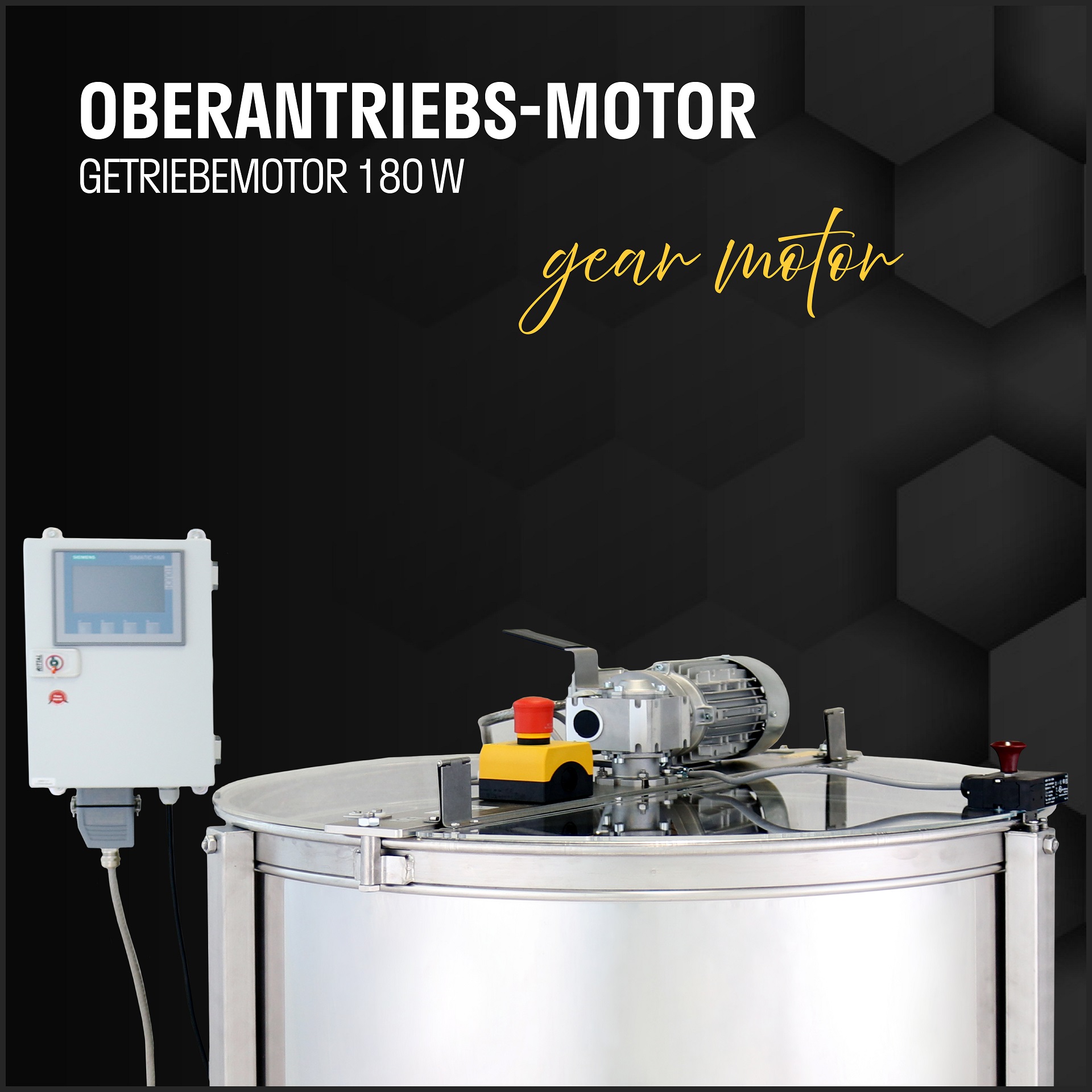Oberantriebsgetriebemotor mit Vollautomatik 180 W / 230 V (zum Nachrüsten/als Ersatz)