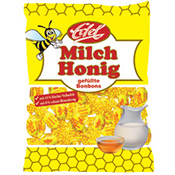 Honey sweets - Milk and honey, 90 g bag
