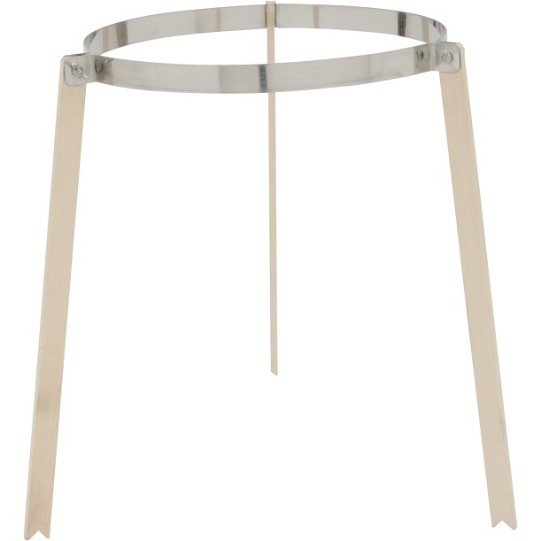 Tripod stand for conical or round nylon strainer Ø 45 cm,