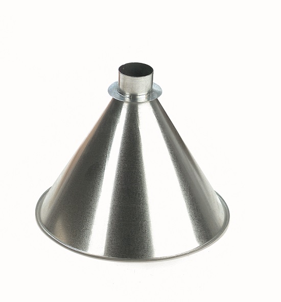 Brush-in hopper