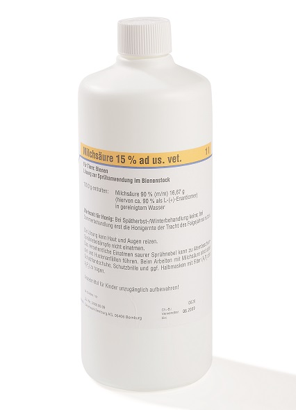 Lactic acid 15% ad. animal treatment.