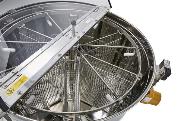 CFM-Self-turning extractor 6 pockets, Ø 77 cm, 370W motor drive underneath, fully automatic