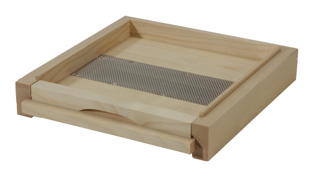 Mini Plus hive wood floor with entrance block