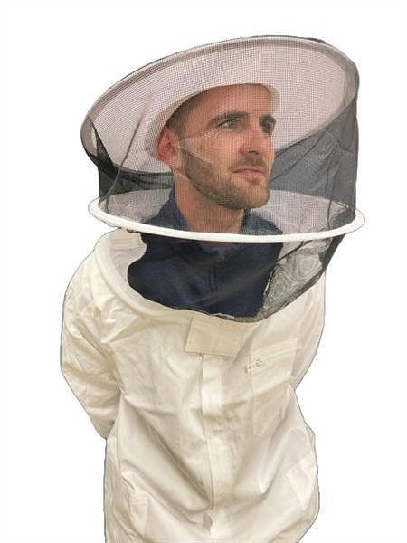 Beekeeper jacket, white, size 42/44 (XS)