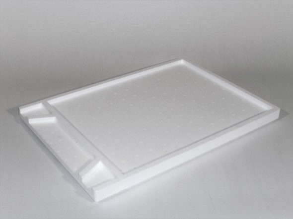 Segeberger floor slide for varroa screening