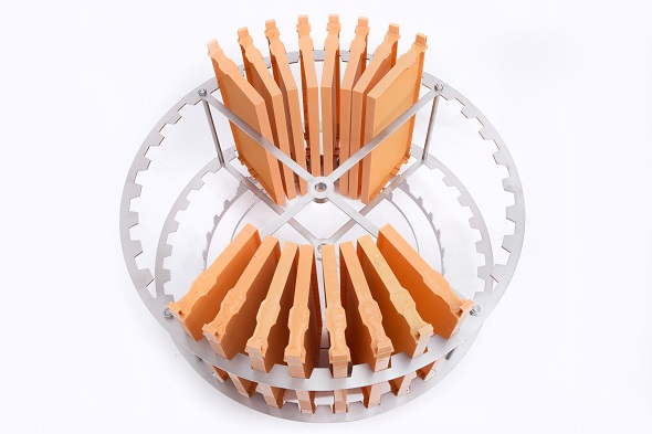 CFM-Radial cage for 32 deep frames up to 48 x 26 cm and frame width up to 40mm