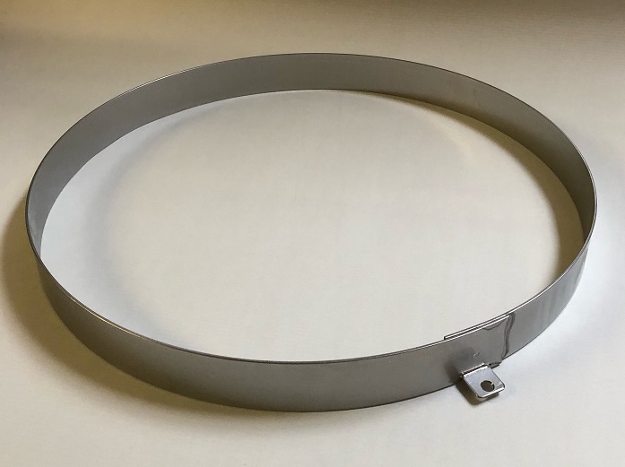 CFM adapter ring for 100 kg stirrer, double-walled and funnel Melitherm Profi and AR