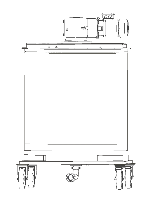 CFM-Honigrühr- & Mischgerät 1000 kg inkl. Stativ