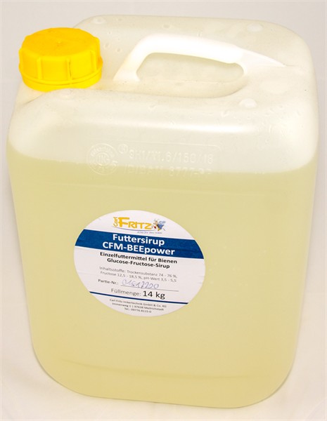 Bee feed 14kg canister, syrup