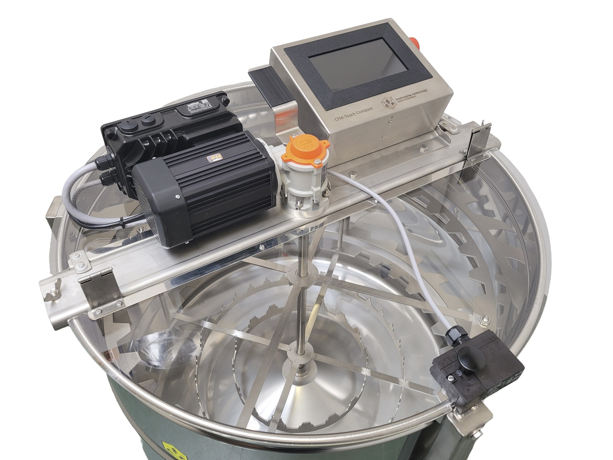 CFM-Radialschleuder Ø 72cm mit Vollautomatik Touch Compact 250 W, 16-Ganz-/28 Halbrahmen