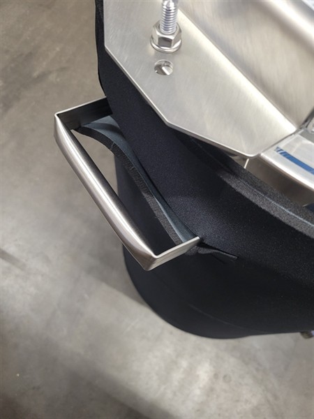 Tank insulation for 100 kg double-walled containers or stirrers