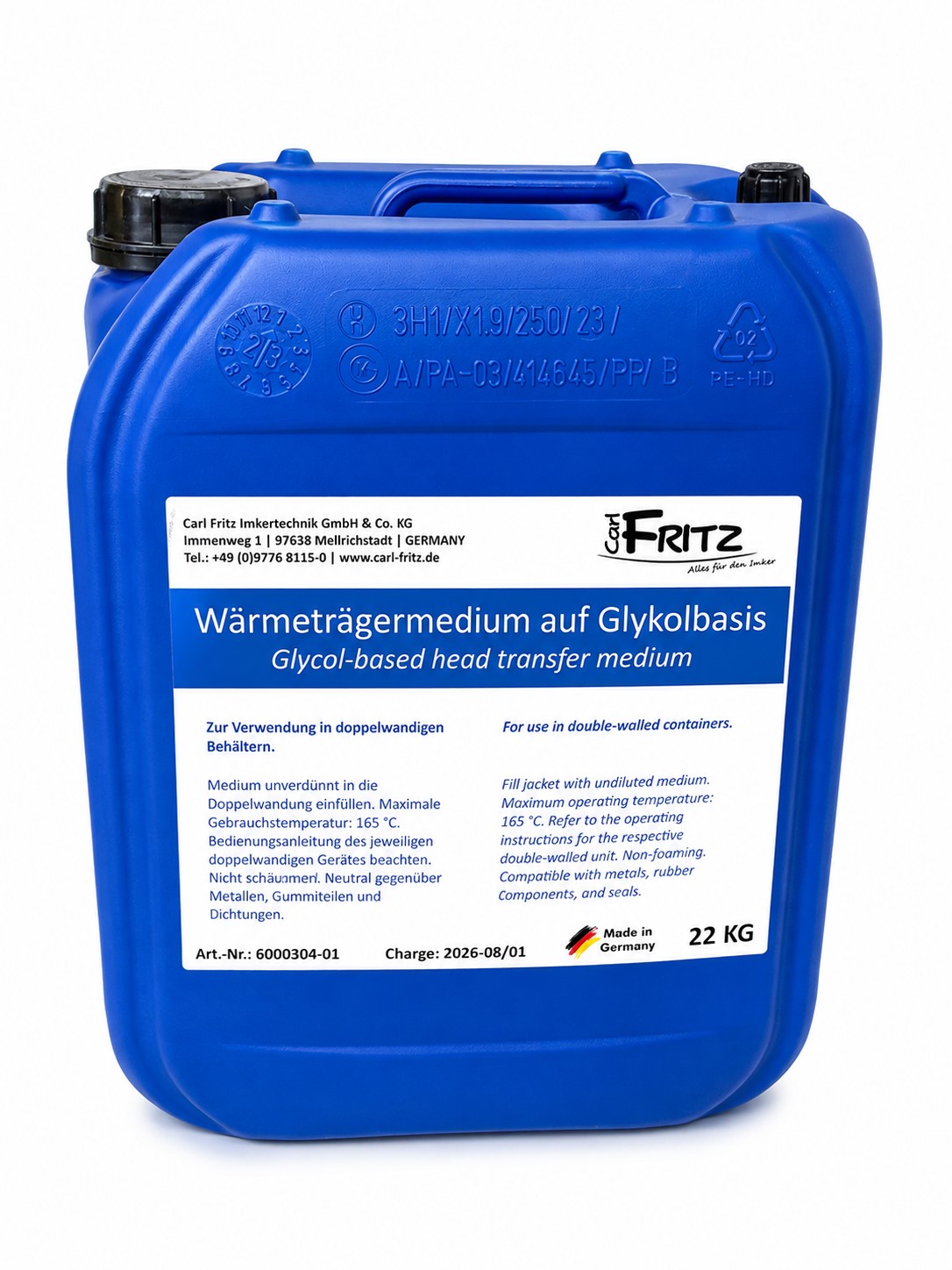 Wärmeträgermedium - 22 kg Kanister