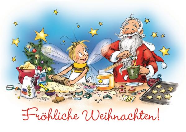 Postkarte "Fröhliche Weihnachten"