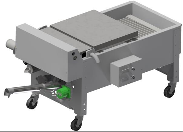 Direct melter DS 65-d (400V) for uncapping wax, stainless steel