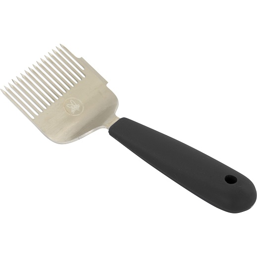 Laser cut uncapping fork