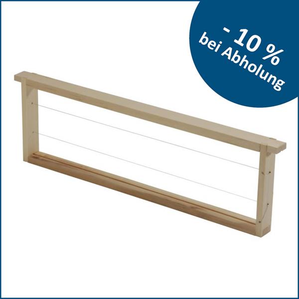 Frames Dadant US shallow without "Hoffmann", 482 x 141mm, assembled