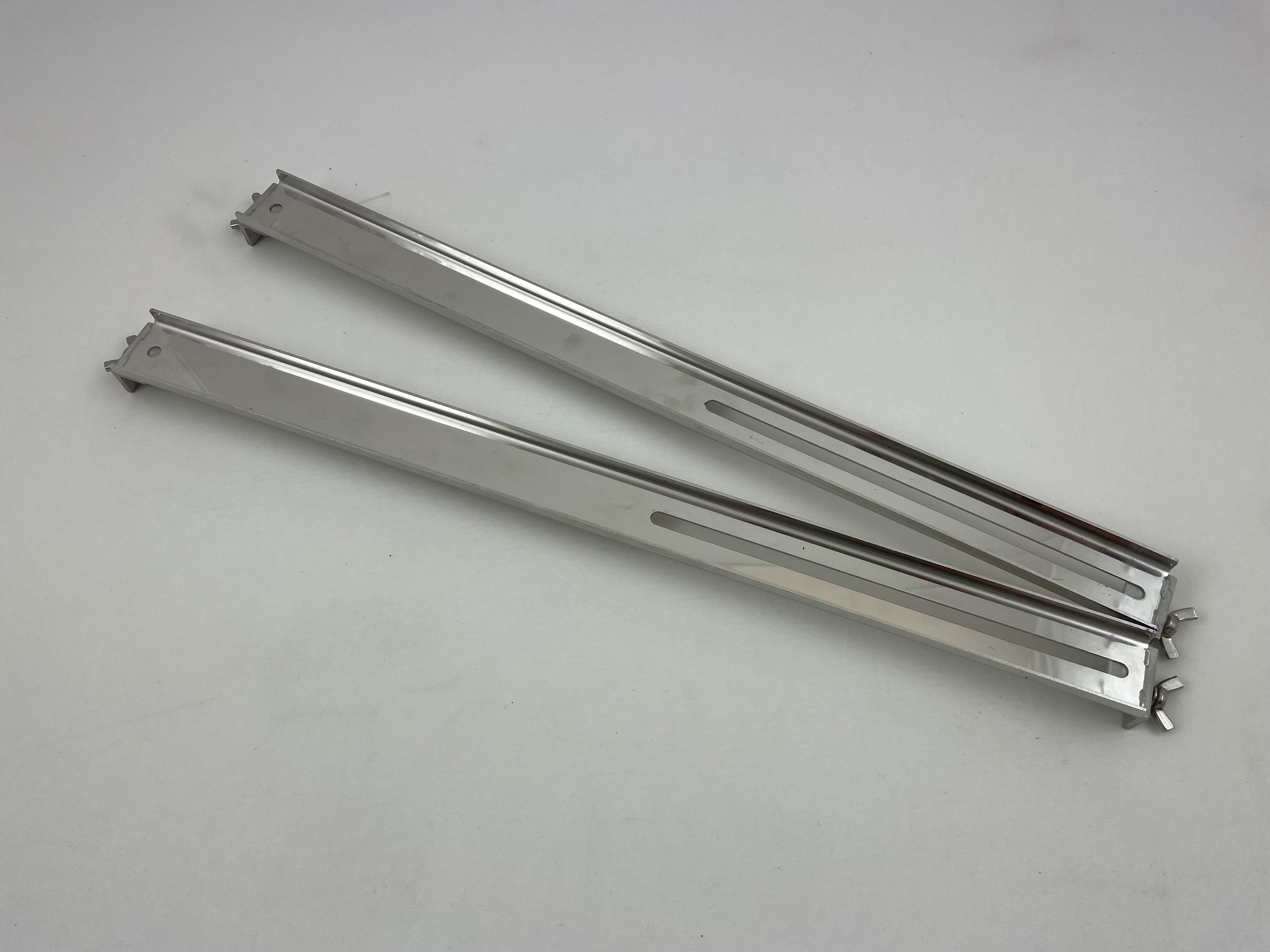 Rails for attaching ANP uncapping machine to uncapping table (set of 2 pcs.)