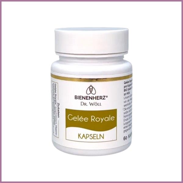 Gelée Royal Kapseln (60 Stück) Dr. Wöll Gelée Royal Kapseln (60 Stück) Dr. Wöll
