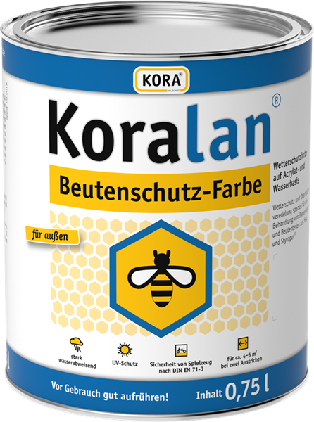 Koralan® Beutenschutz-Farbe Gelb 750 ml Koralan® Beutenschutz-Farbe Gelb 750 ml