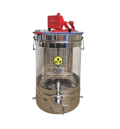 CFM-Tangential extractor, Ø 30cm, freewheel drive, cage 18 x 22 cm for 2 frames (Mini Plus)