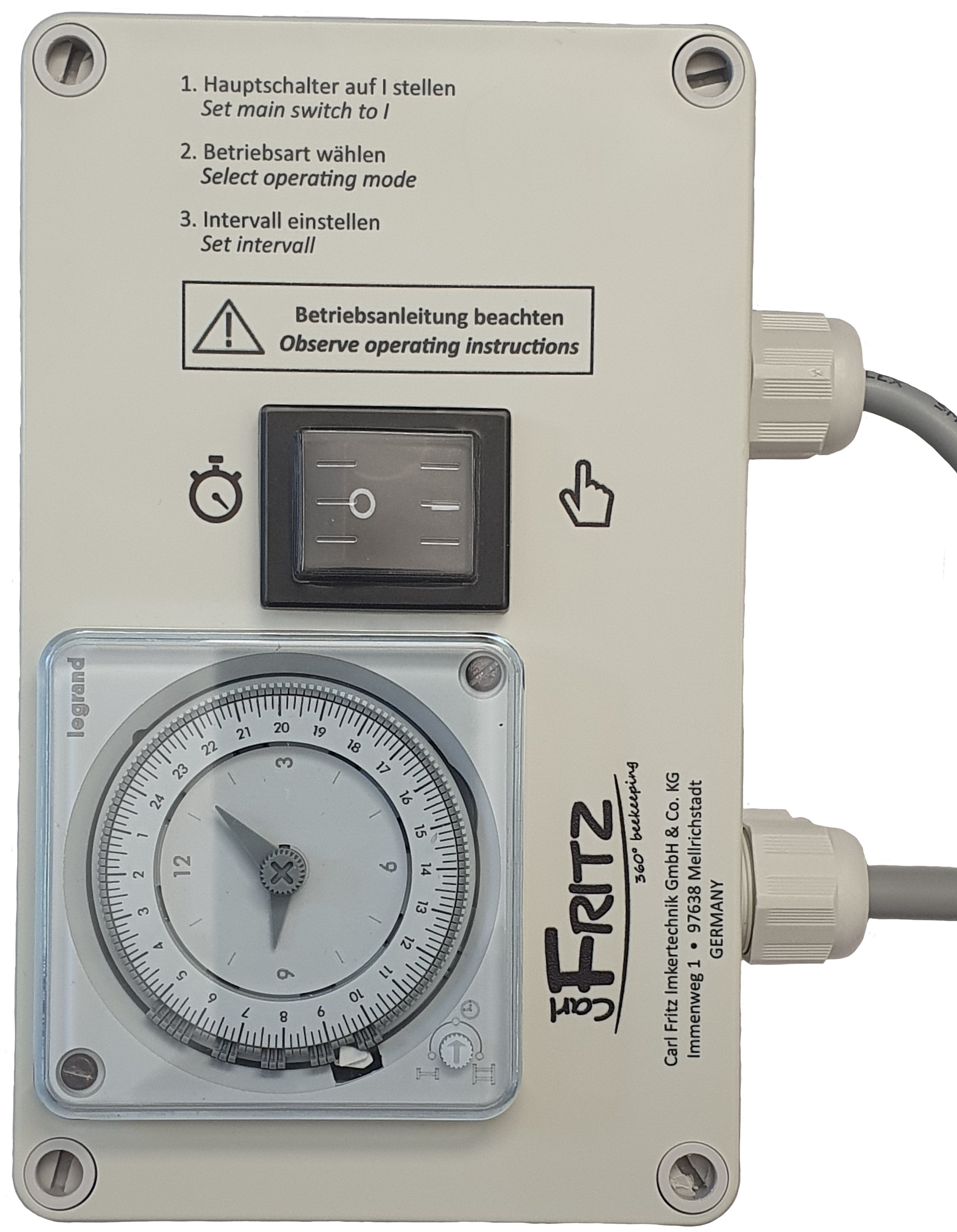 Time swith (installation by CFM)