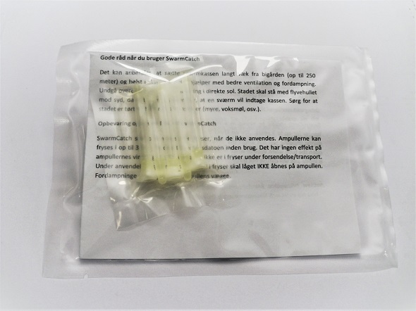 “SwarmCatch” Pheromone Ampoules for Capturing Bee Swarms