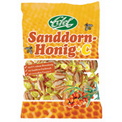 Honey sweets - Sea buckthorn and honey, 90 g bag