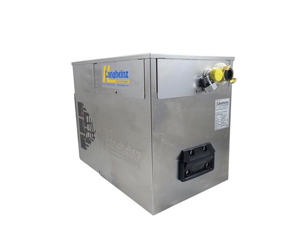 Water cooling system incl. circulation pump and digital temperature control