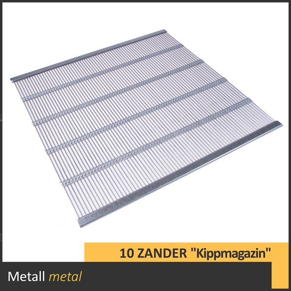 Metal queen excluder, measure wire x measure bridge = 425 x 475 mm