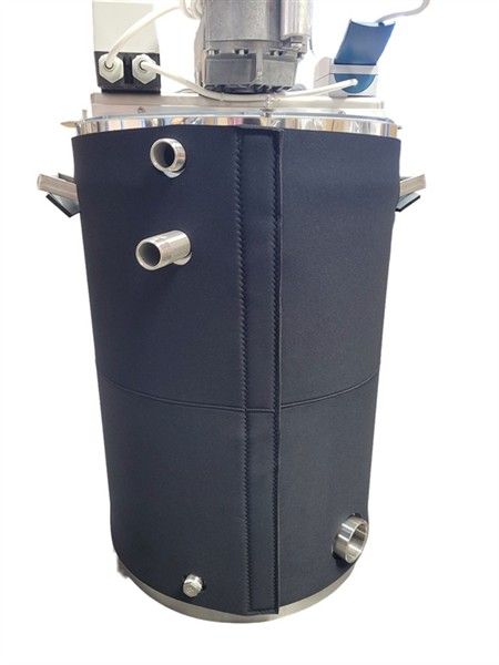 Tank insulation for 100 kg double-walled containers or stirrers