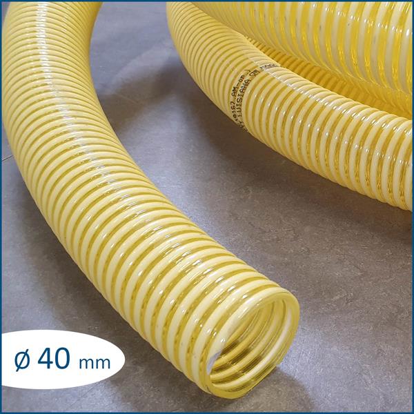 Spiral-Schlauch Ø 40 mm (Meterware, Preis je m) Spiral-Schlauch Ø 40 mm (Meterware, Preis je m)