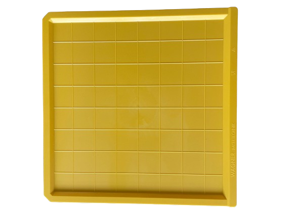 Dadant hive floor slide for varroa screening