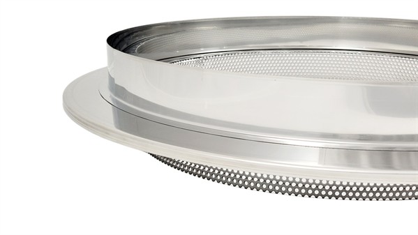 CFM-Adapter lid for Melitherm Profi onto a tank inner Ø 55cm with perforated sheet metal ring