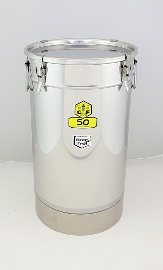 CFM-Lagerbehälter 50 kg (4 Spannverschlüsse)