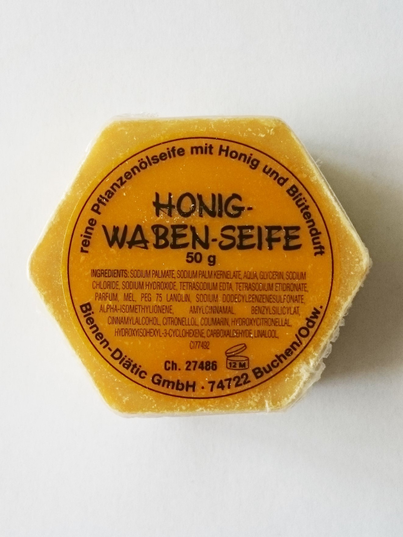 Honig-Waben-Seife 50 g